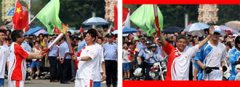 奧運(yùn)圣火抵達(dá)惠州，旭日集團(tuán)總經(jīng)理，常宏公司董事長(zhǎng)楊勛擔(dān)任火炬手